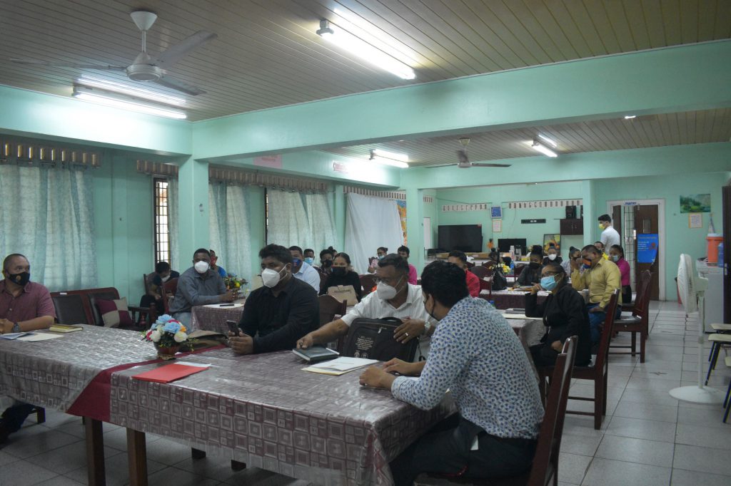 An image of the Community Development Officers at their skills training exercise 