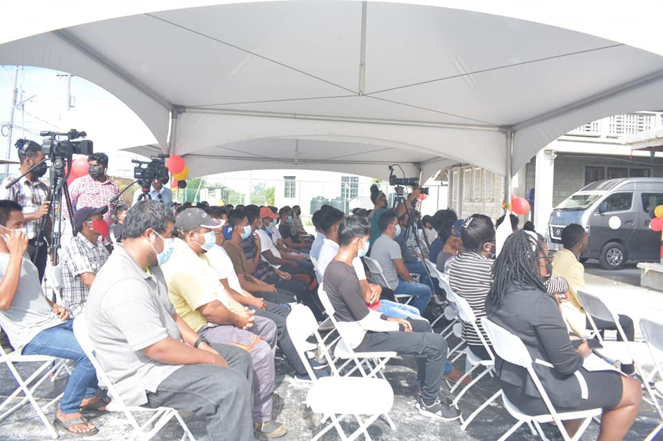 A section of the gathering at the Hinterland Scholarship Dormitory